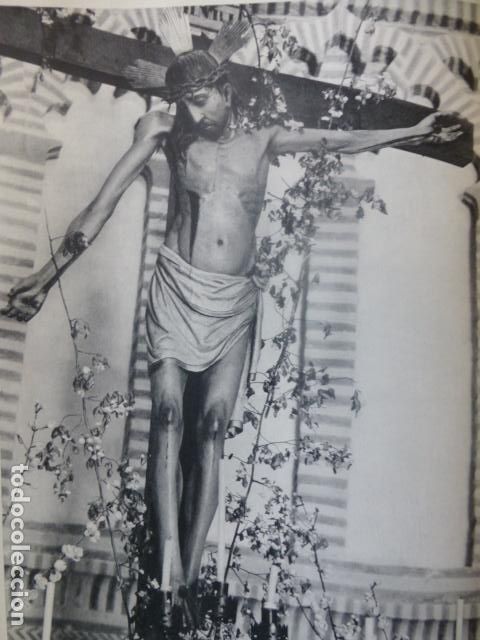 Coleccionismo: TOLEDO EL CRISTO DE LA VEGA ANTIGUA LAMINA IMPRESA AL HUECOGRABADO A&Ntilde;OS 50