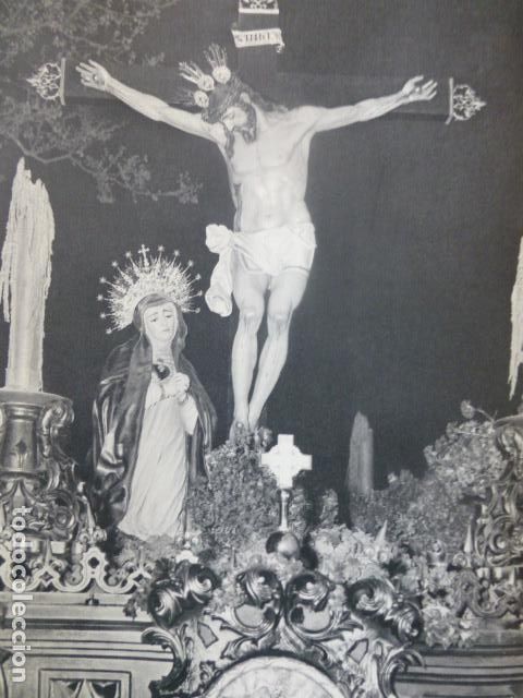 Coleccionismo: CORDOBA SEMANA SANTA ANTIGUA LAMINA IMPRESA AL HUECOGRABADO A&Ntilde;OS 50