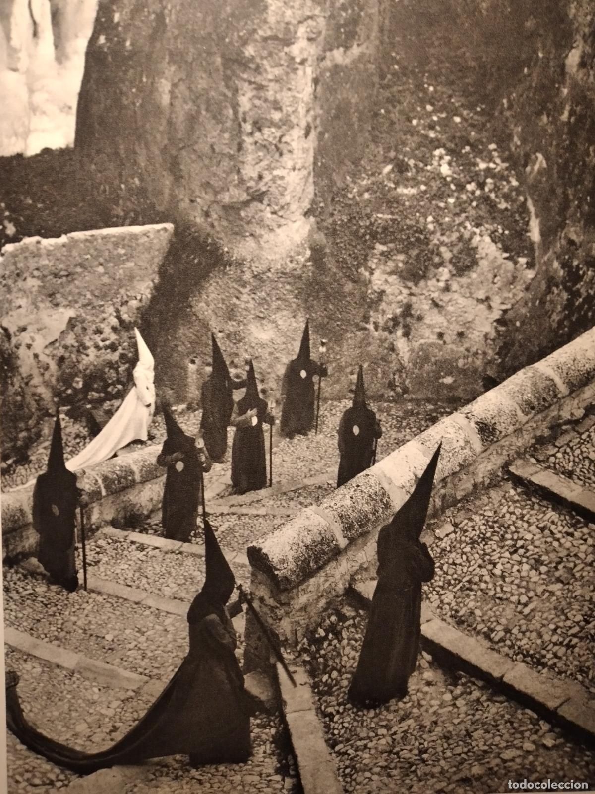 Coleccionismo: CUENCA SEMANA SANTA ANTIGUA LAMINA IMPRESA AL HUECOGRABADO A&Ntilde;OS 50