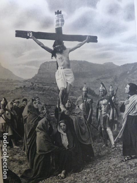 Coleccionismo: OLESA BARCELONA SEMANA SANTA ANTIGUA LAMINA IMPRESA AL HUECOGRABADO A&Ntilde;OS 50