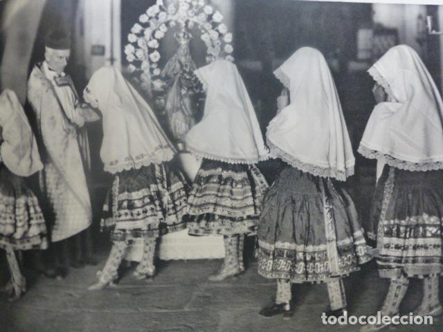 Coleccionismo: LAGARTERA TOLEDO DEVOTAS ANTIGUA LAMINA IMPRESA AL HUECOGRABADO A&Ntilde;OS 50