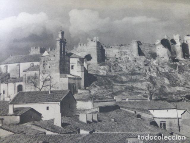 Collecting paper: SANTA OLALLA HUELVA ANTIGUA LAMINA IMPRESA AL HUECOGRABADO A&Ntilde;OS 50