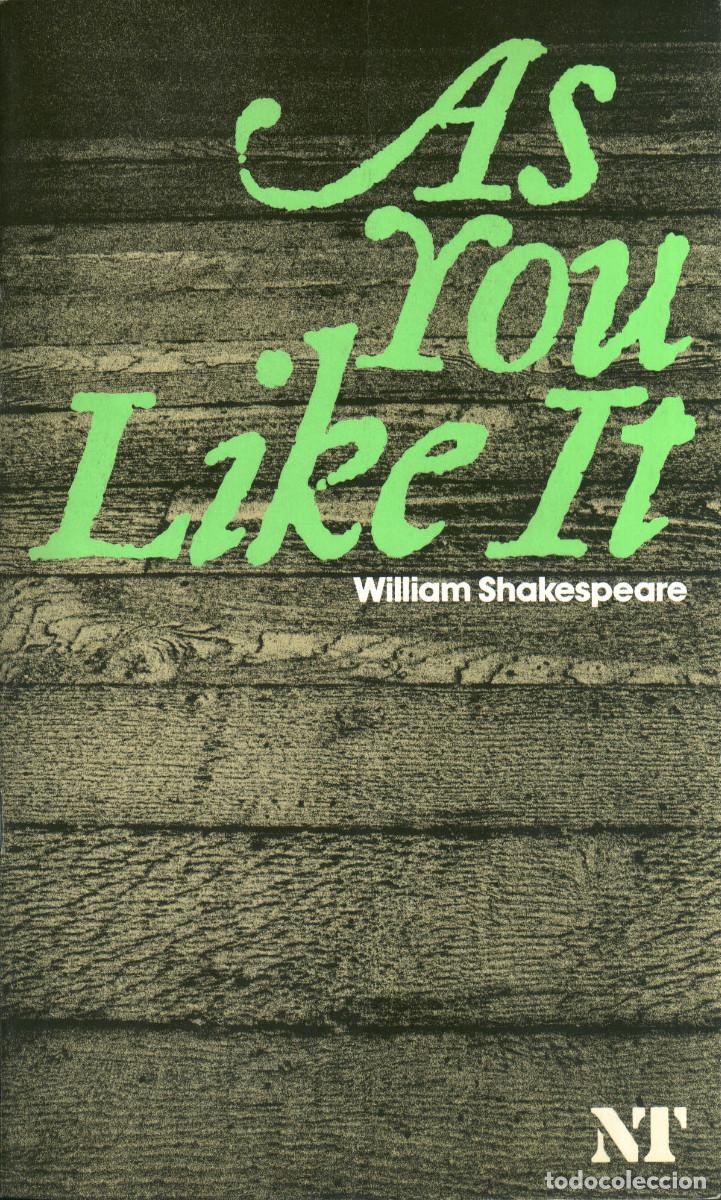 Coleccionismo: As You Like It, by William Shakespeare. Dir. John Dexter (Royal National Theatre. 1979)