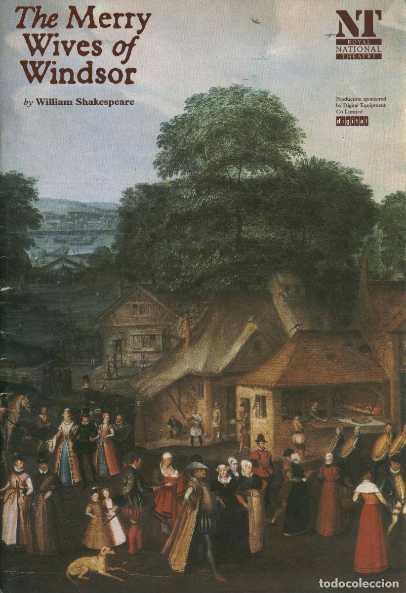 Coleccionismo: The Merry Wives of Windsor, by William Shakespeare. Dir. Terry Hands (Royal National Theatre. 1995)