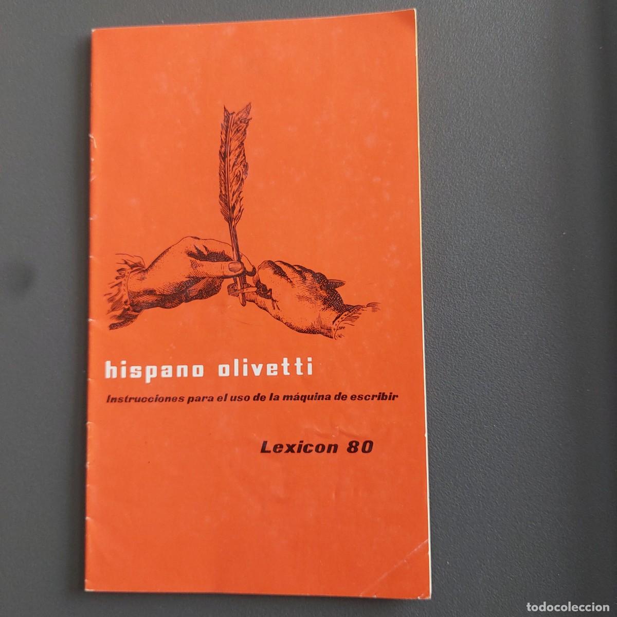 Coleccionismo: Hispano Olivetti - lexicon 80 - 1964 - Foto 1