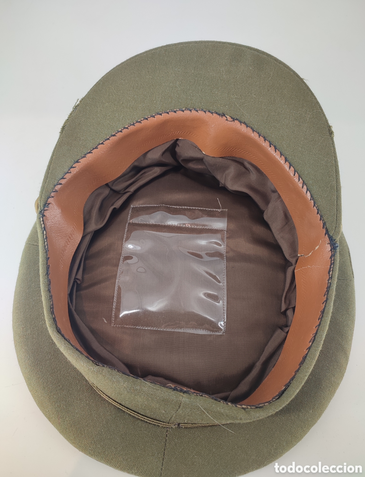 Coleccionismo: Gorra militar plato ejercito de tierra - Foto 6