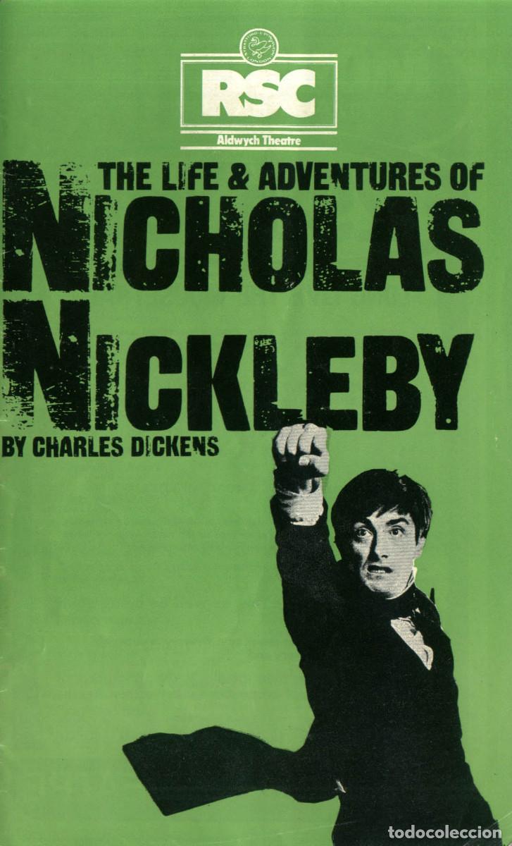 Coleccionismo: Nicholas Nickleby, by Charles Dickens, Dir. Trevor Nunn & John Caird (Royal Shakepeare Company. 1981