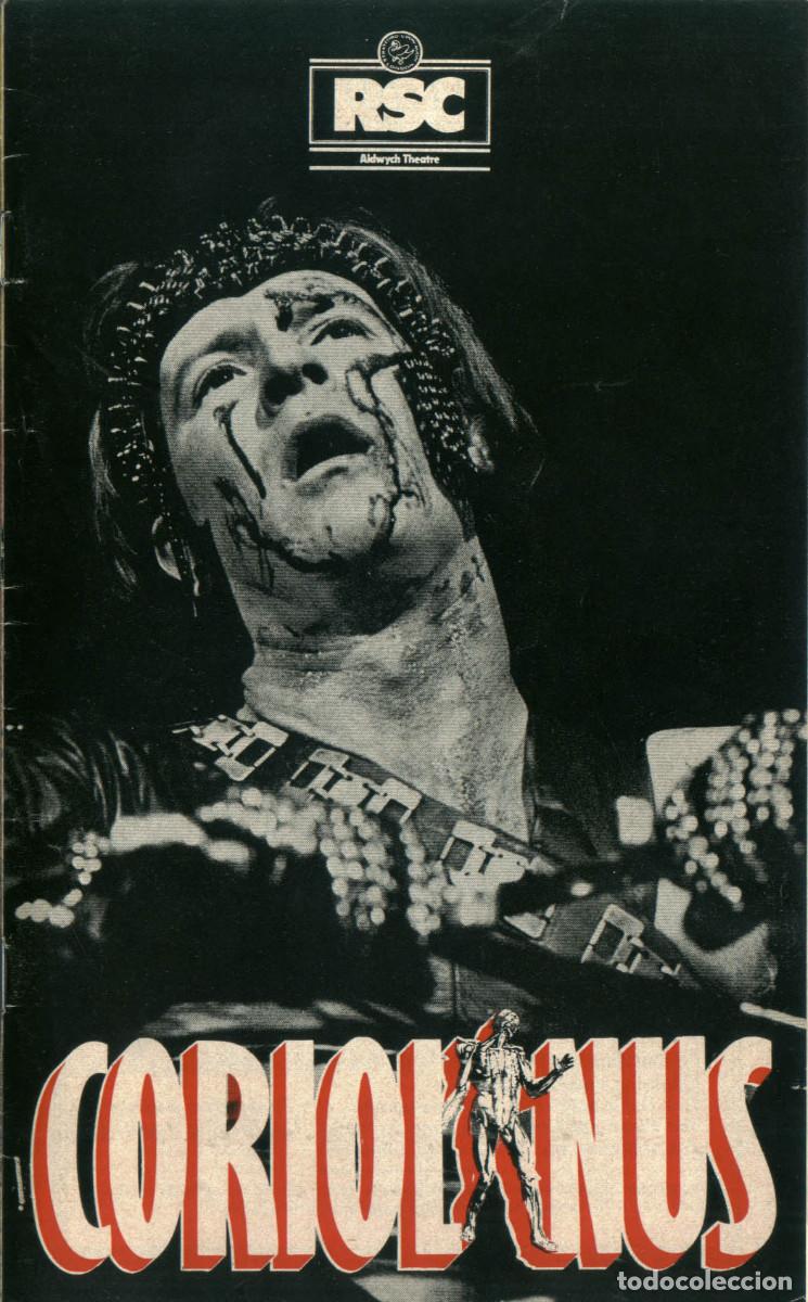 Coleccionismo: Coriolanus, by William Shakespeare, Dir. Terry Hands (Royal Shakepeare Company. 1978)