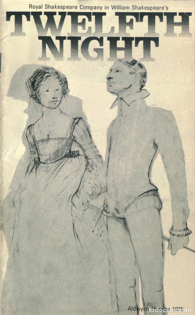 Coleccionismo: Twelfth Night, by William Shakespeare, Dir. Peter Gill (Royal Shakepeare Company. 1975)