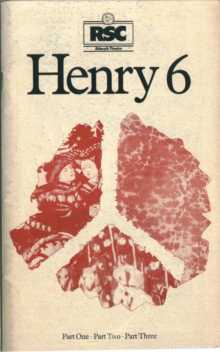 Coleccionismo: Henry 6, by William Shakespeare, Dir. Terry Hands (Royal Shakepeare Company. 1978)