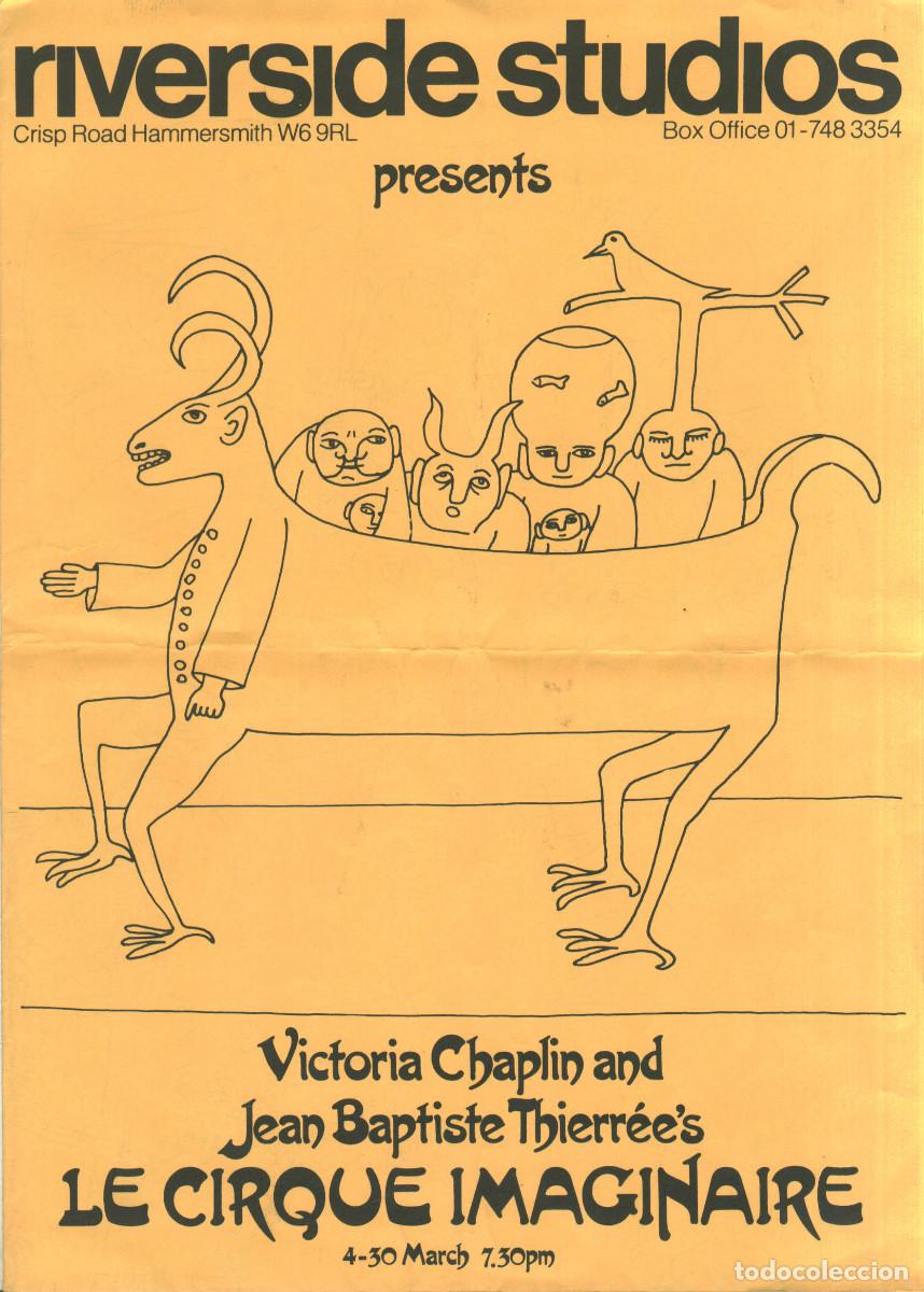 Coleccionismo: Le Cirque Imaginaire, by Victoria Chaplin & Jean Baptiste Thierr&eacute;e (Riverside Studios. 1971)