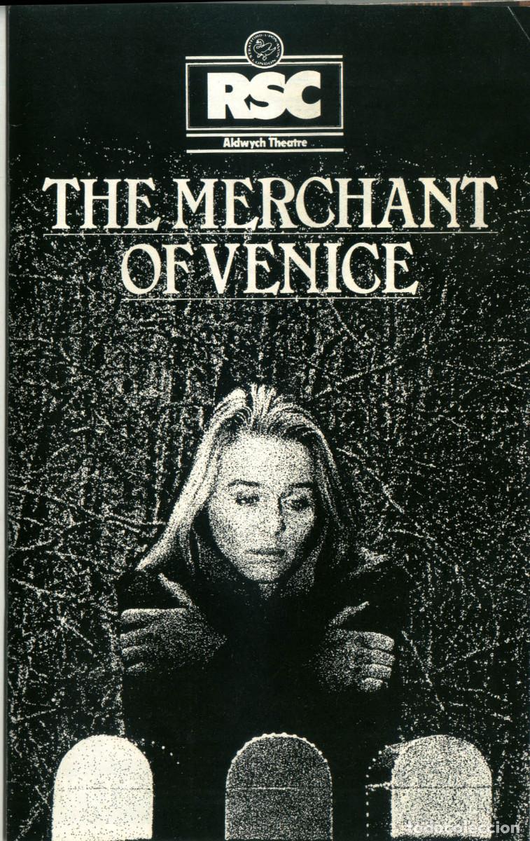 Coleccionismo: The Merchant of Venice, by William Shakespeare. Dir. John Barton (Royal Shakepeare Company. 1981)