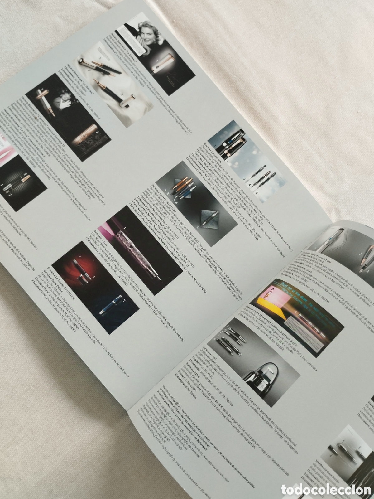 Coleccionismo: Catalogo original MONT BLANC - Foto 8