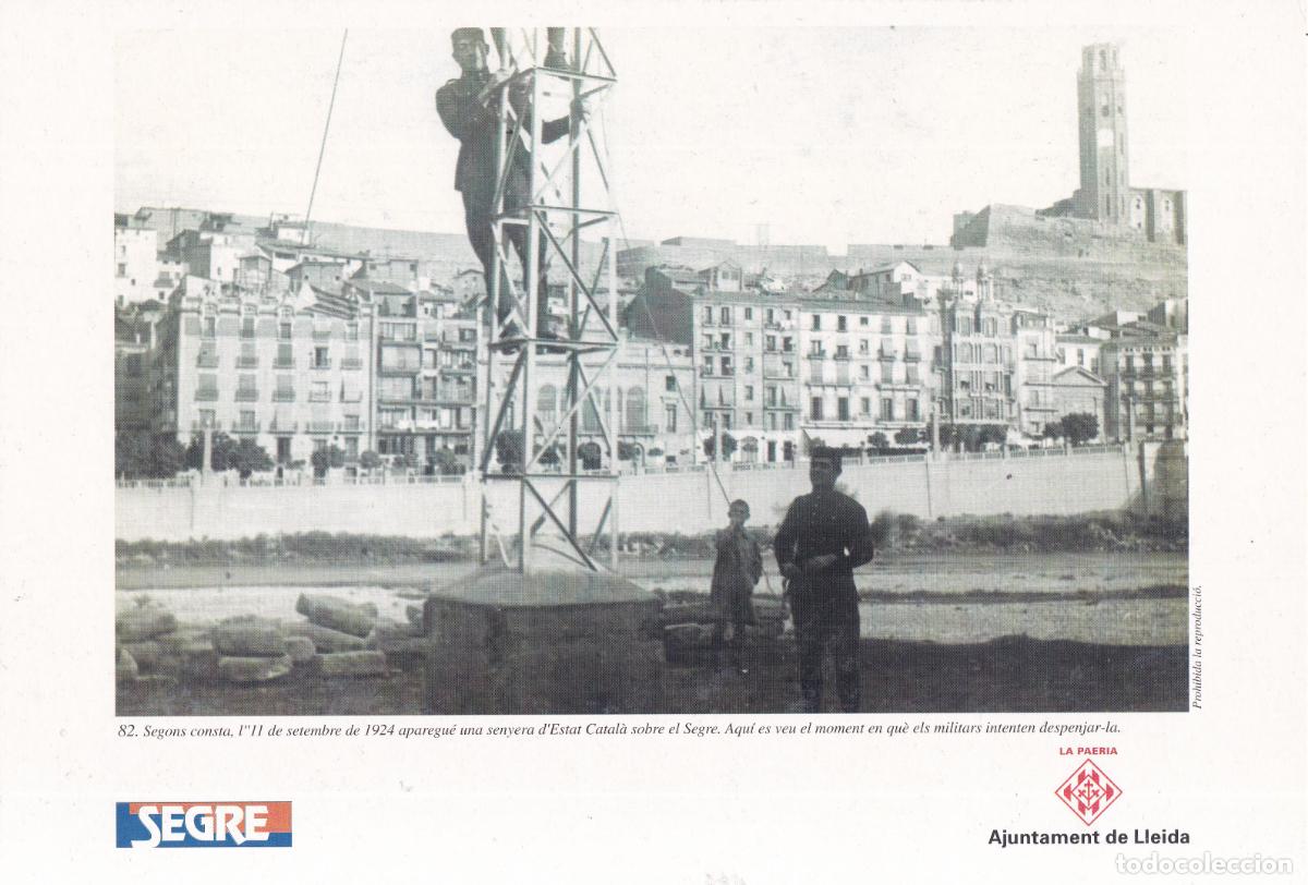 Collecting paper: LAMINA COLECCION POSTALES FOTOS DE LERIDA ANTIGUA DIARIO SEGRE N&ordm; 82