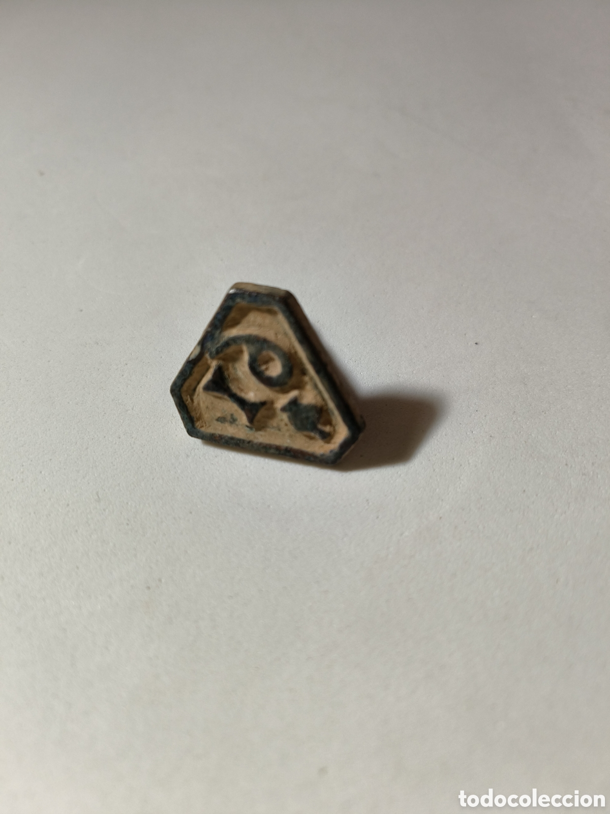Coleccionismo: Matriz de sello medieval. - Foto 1