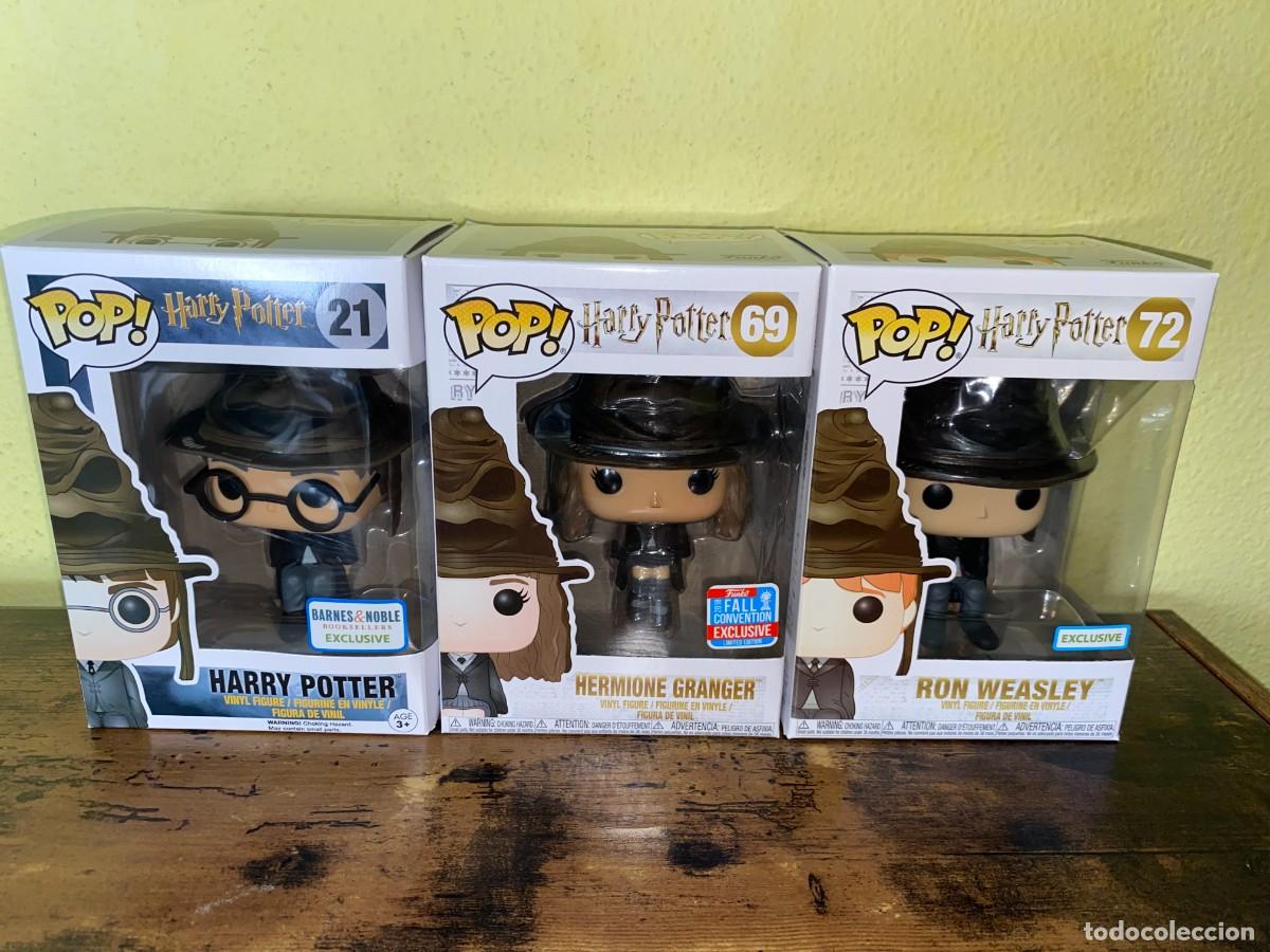 Coleccionismo: Pack Funko Pop Harry Potter+Hermione Granger+Ron