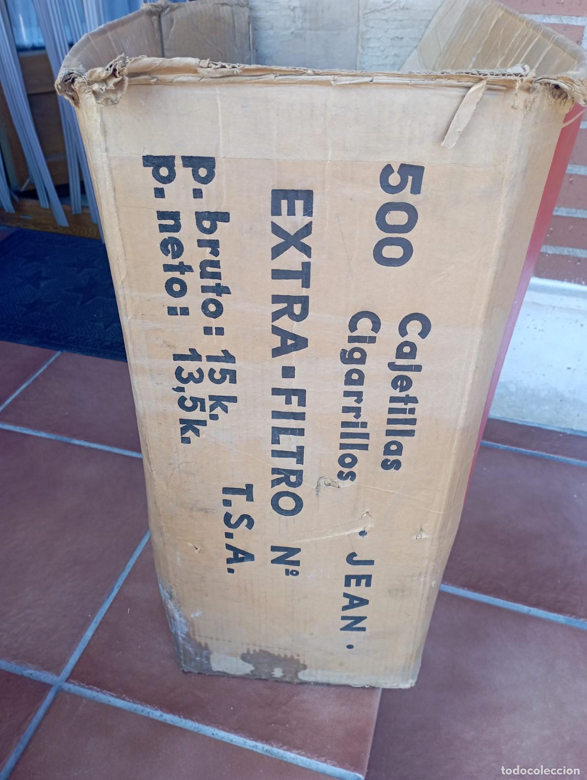 Coleccionismo: GRAN CAJA CARTON JEAN. - Foto 2