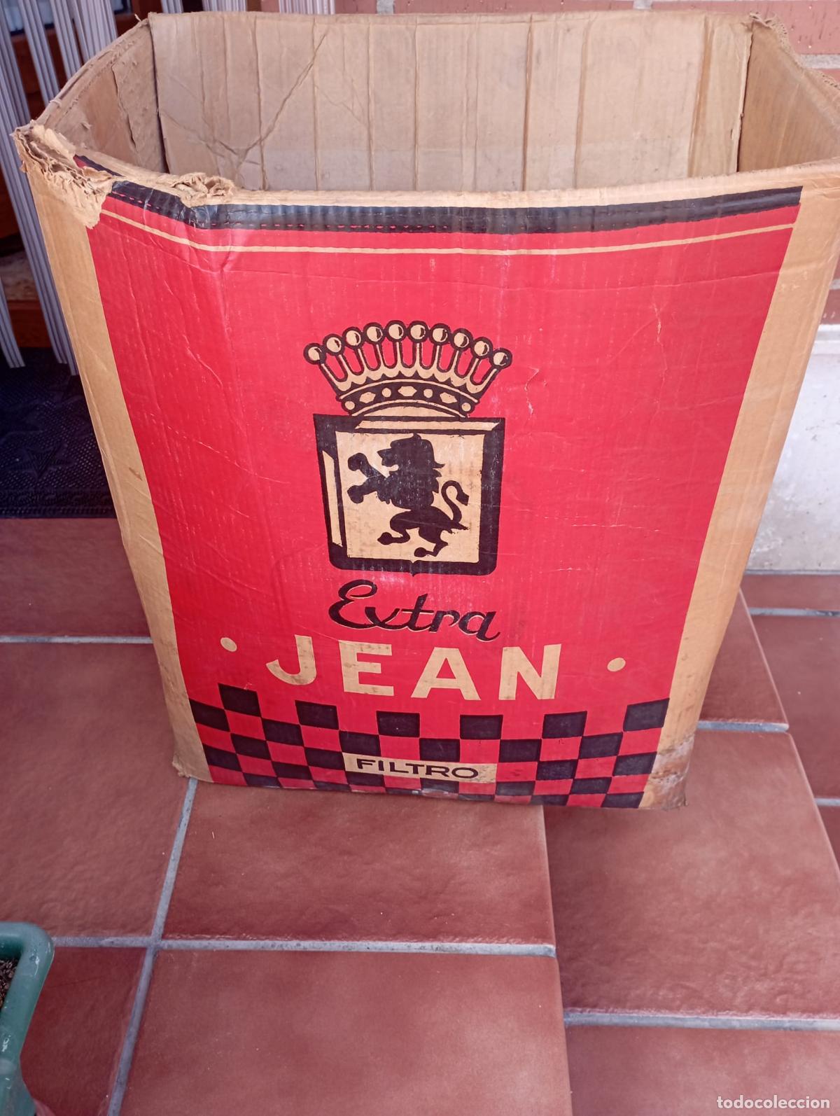 Coleccionismo: GRAN CAJA CARTON JEAN. - Foto 1