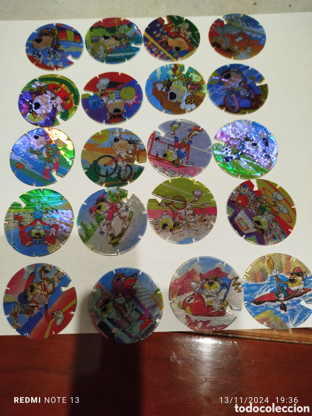 Coleccionismo: 20 tazos super flash-sport Chester.complets - Foto 1