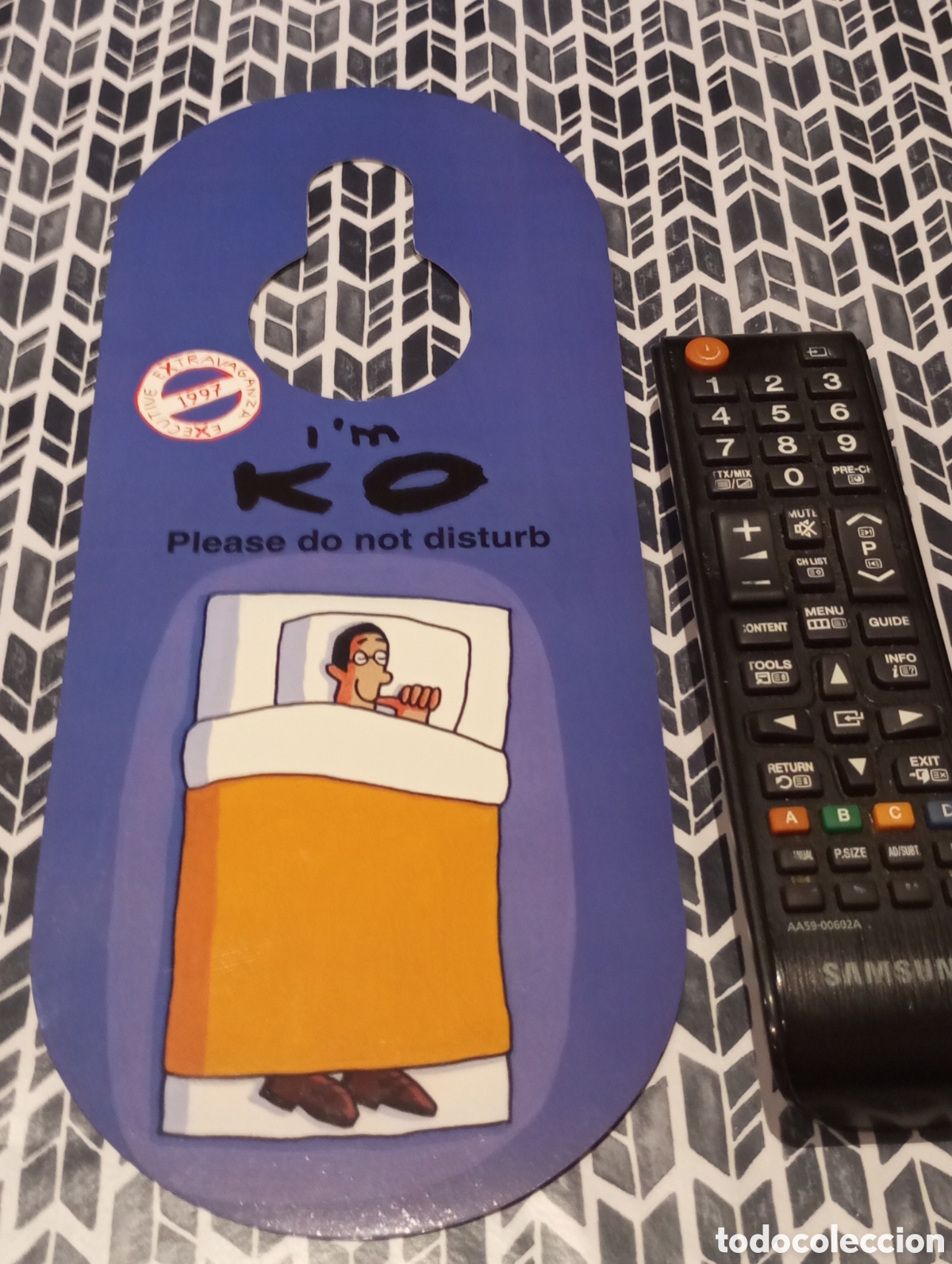Coleccionismo: ETIQUETA TARJETA CARTEL HOTEL HOLIDAY INN - NO MOLESTAR, DO NOT DISTURB