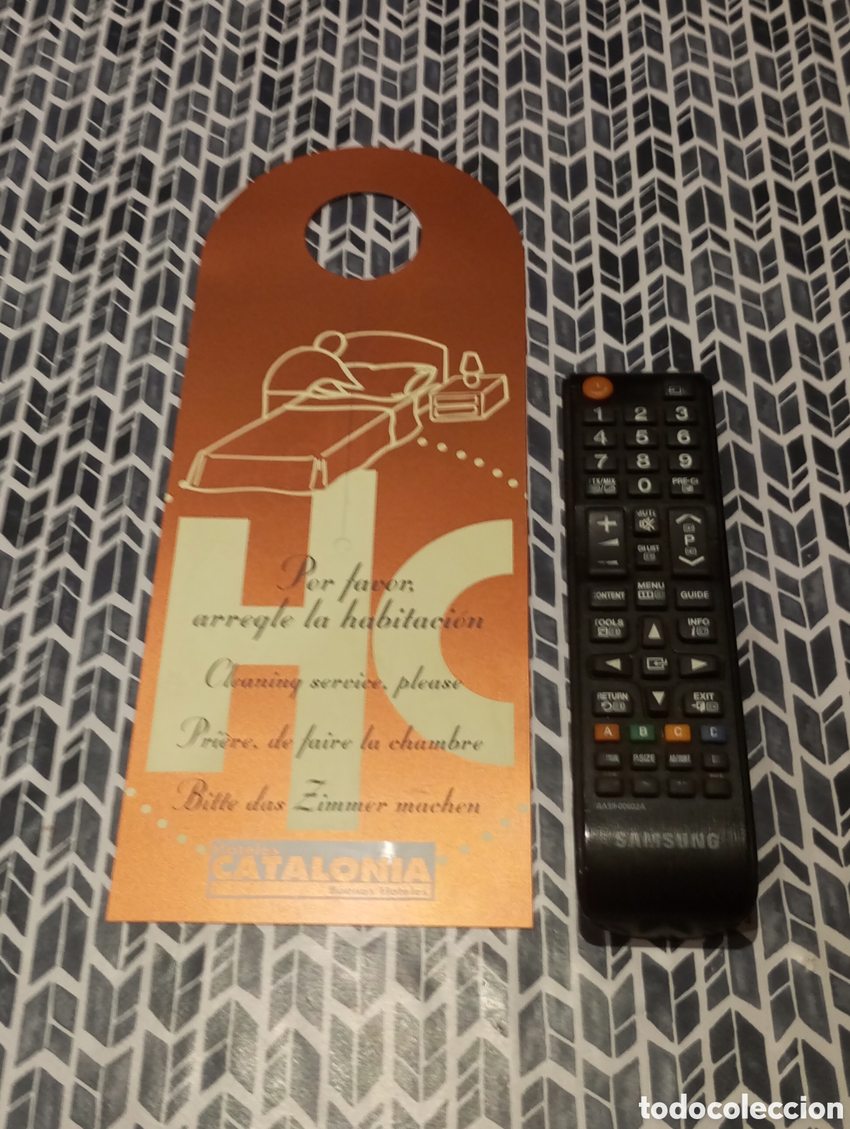 Coleccionismo: ETIQUETA TARJETA CARTEL HOTELES CATALONIA- NO MOLESTAR, DO NOT DISTURB