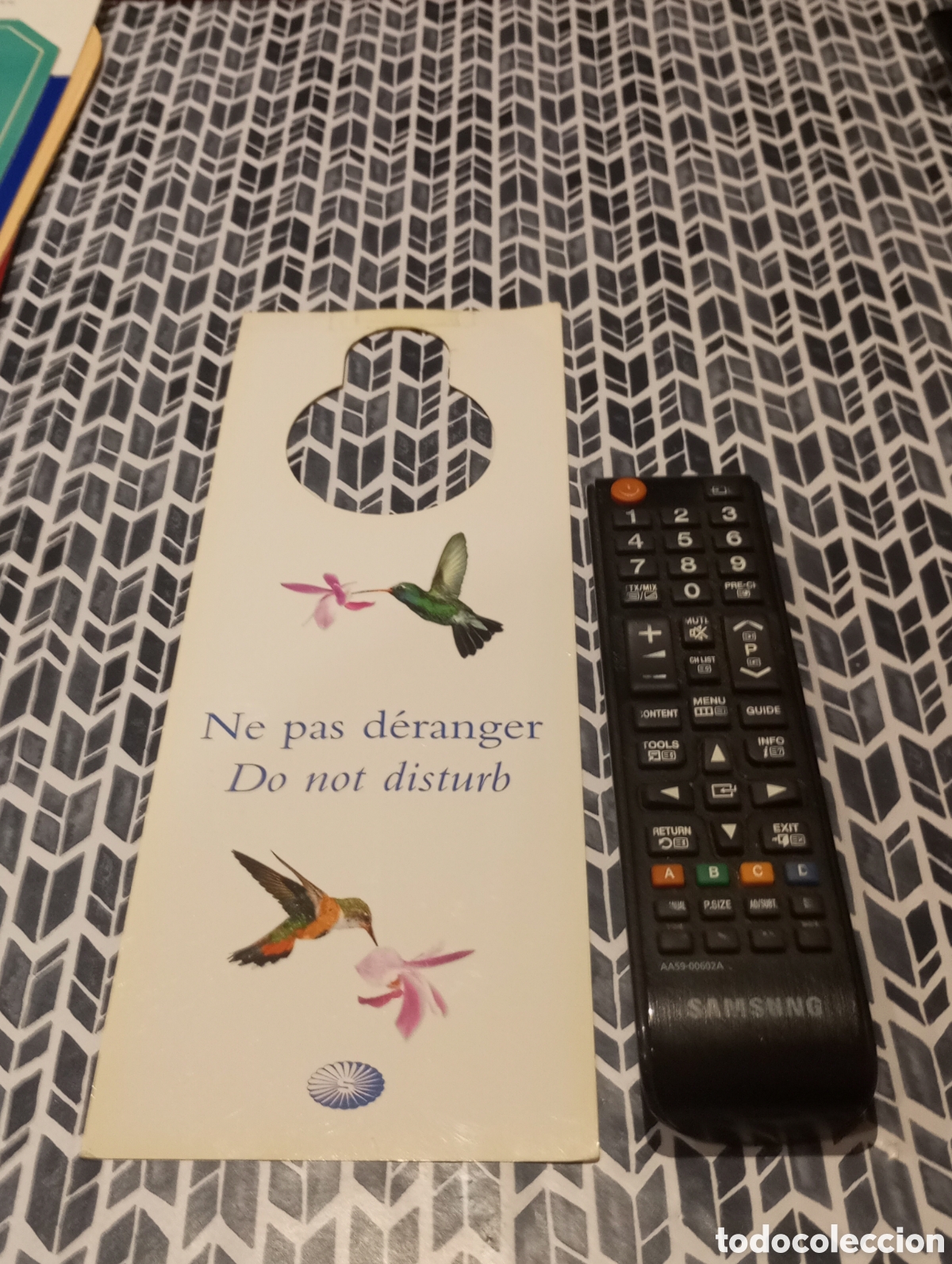 Coleccionismo: ETIQUETA TARJETA CARTEL HOTEL - NO MOLESTAR, DO NOT DISTURB