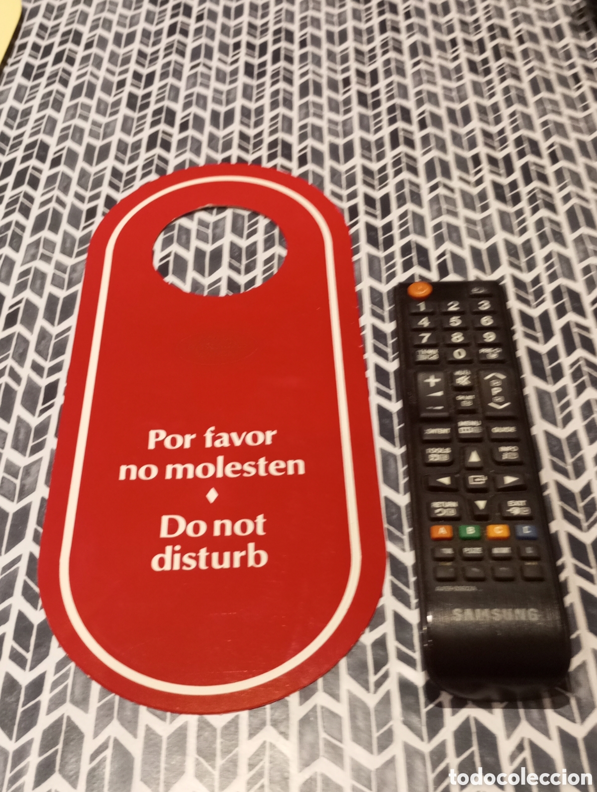 Coleccionismo: ETIQUETA TARJETA CARTEL HOTEL BARAJAS MADRID - NO MOLESTAR, DO NOT DISTURB