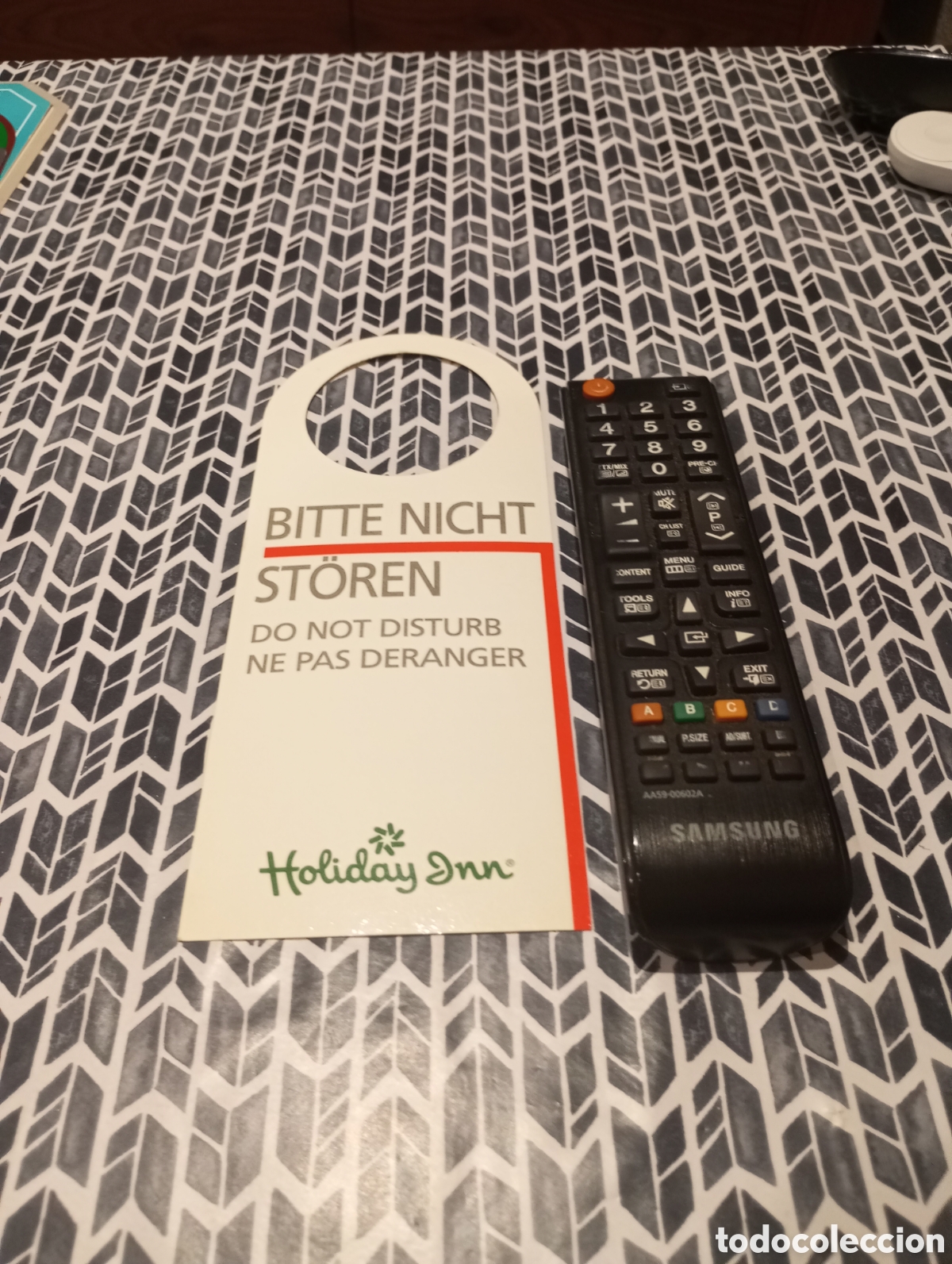 Coleccionismo: ETIQUETA TARJETA CARTEL HOTEL HOLIDAY INN - NO MOLESTAR, DO NOT DISTURB