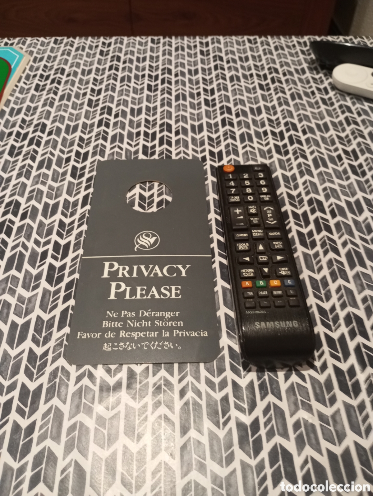 Coleccionismo: ETIQUETA TARJETA CARTEL HOTEL - NO MOLESTAR, DO NOT DISTURB
