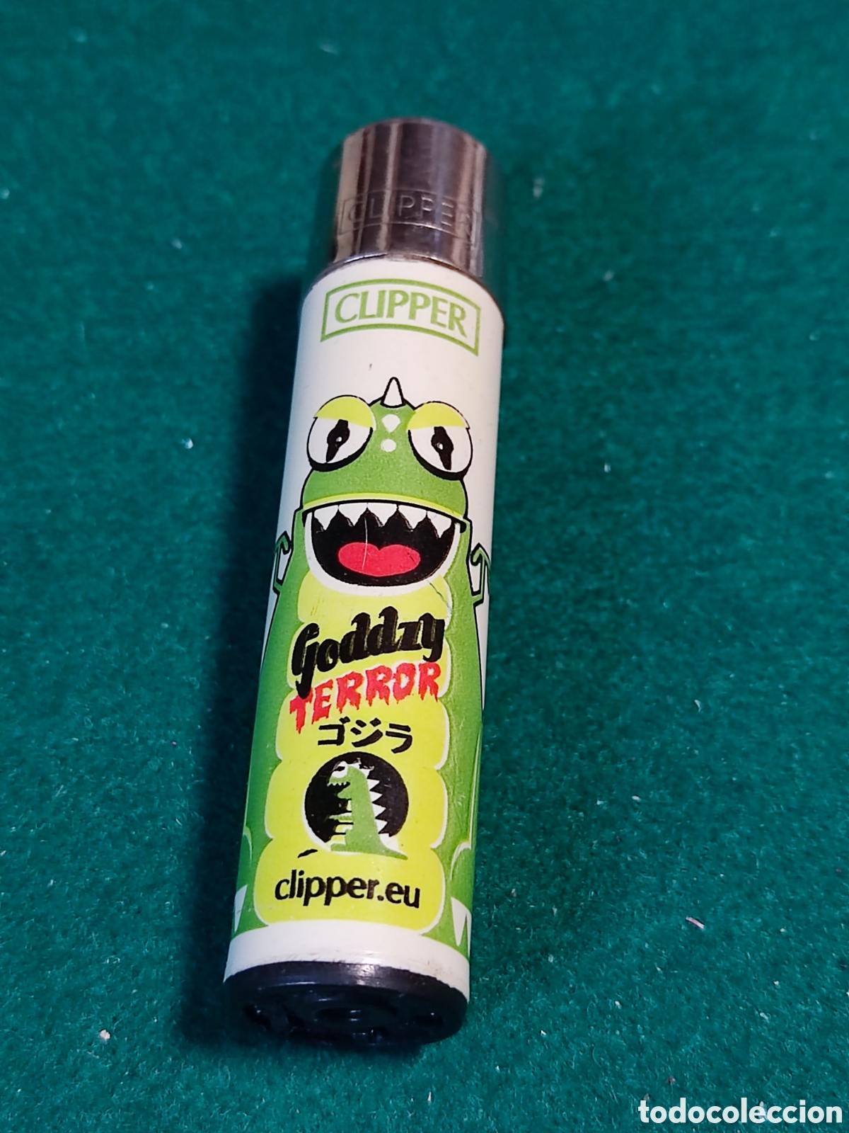 Coleccionismo: Mechero Clipper goddzy terror - Foto 1