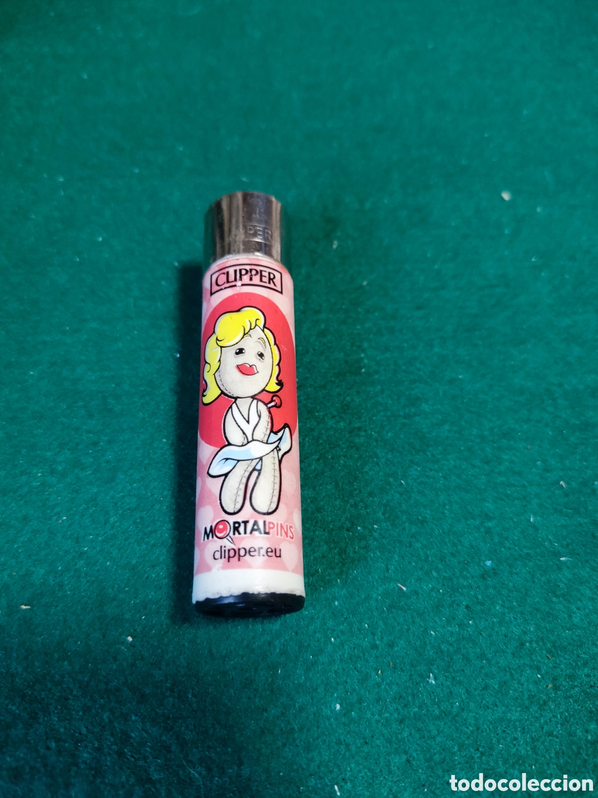 Coleccionismo: Mechero Clipper mortal pins - Foto 1
