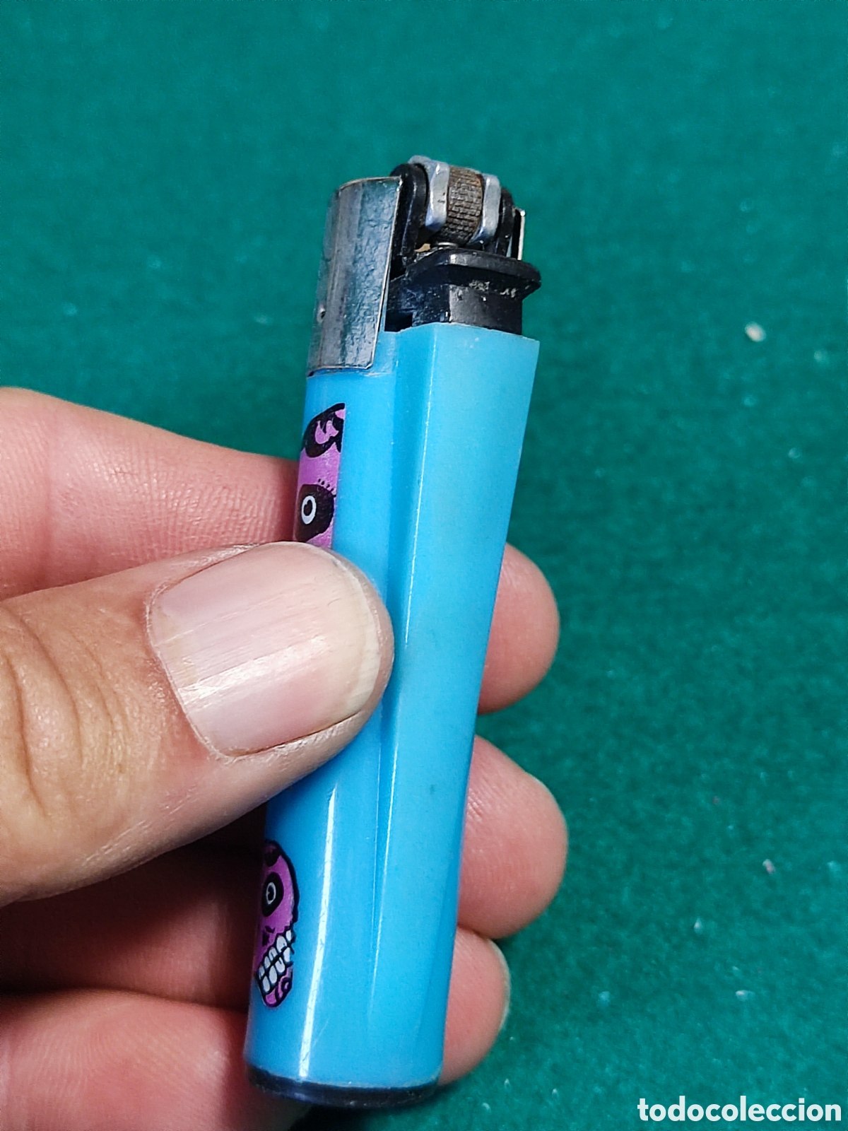 Coleccionismo: Mechero Clipper calaveras - Foto 2
