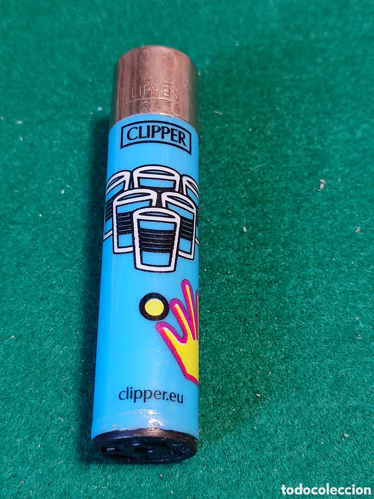 Coleccionismo: Mechero Clipper pregaming - Foto 1