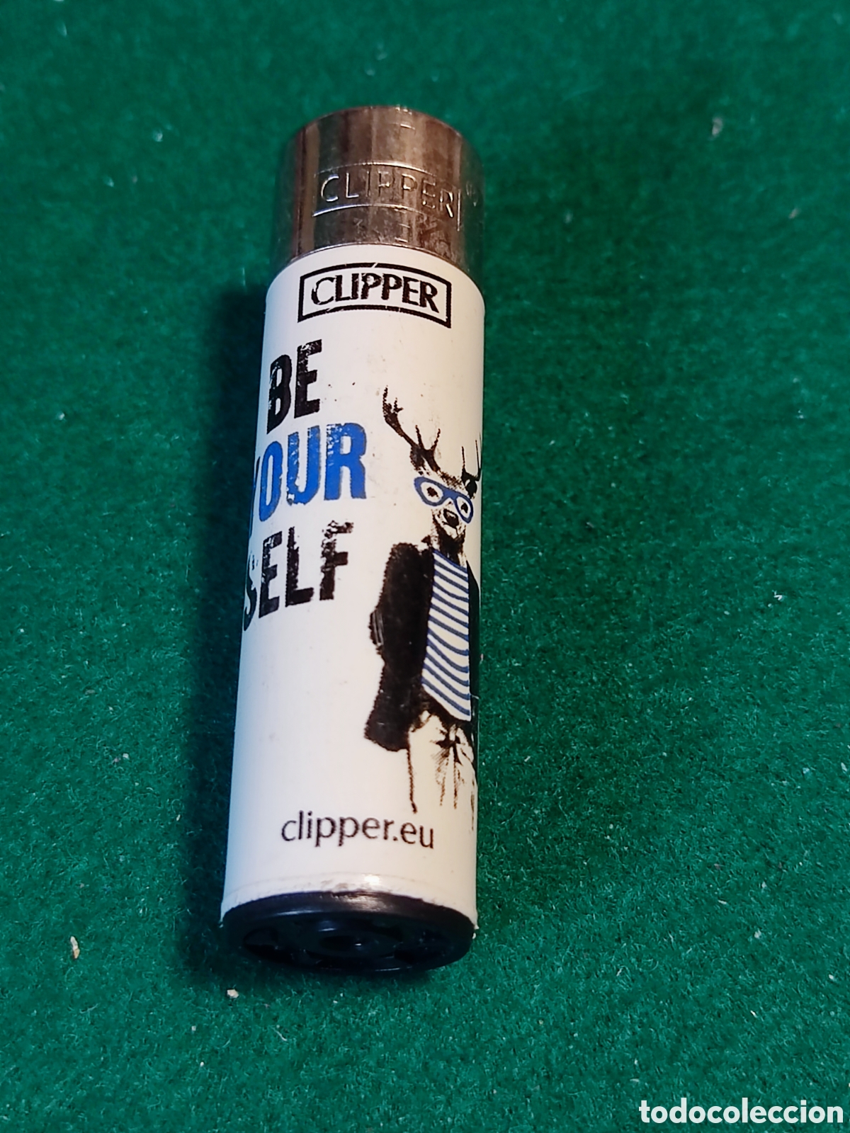 Coleccionismo: Mechero Clipper be your self - Foto 1