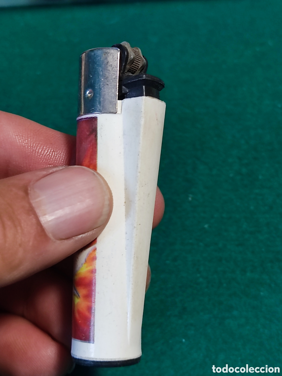 Coleccionismo: Mechero Clipper marihuana - Foto 2