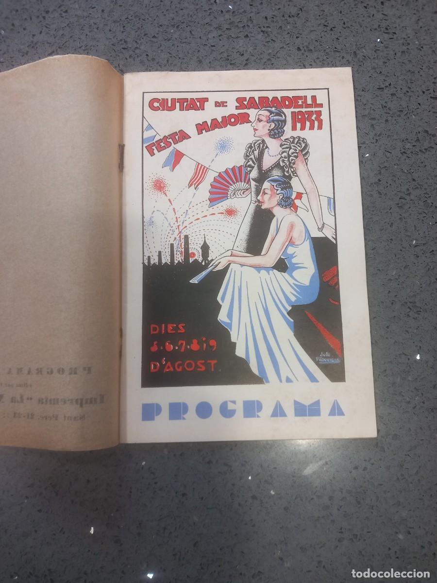 Coleccionismo: Programas de fiestas antiguos - Foto 2