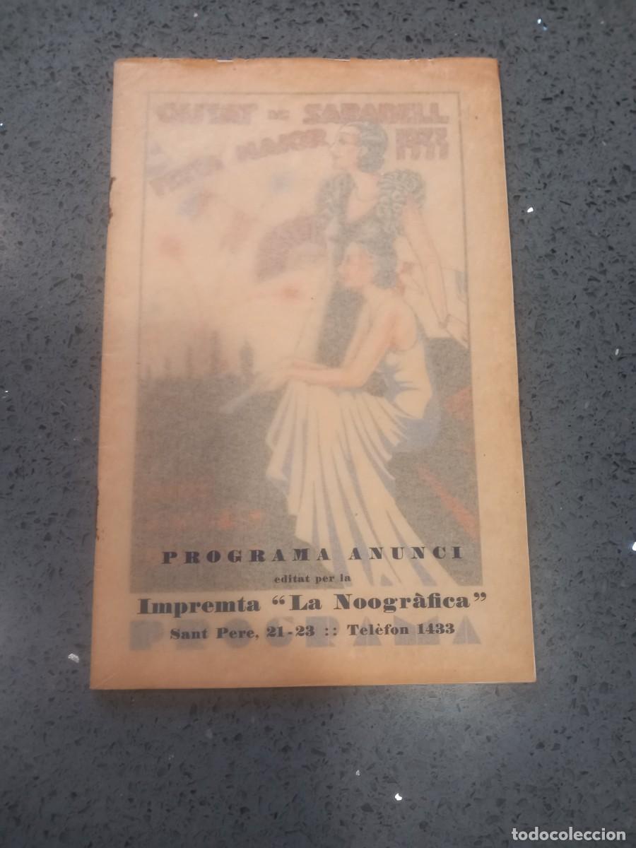 Coleccionismo: Programas de fiestas antiguos - Foto 3