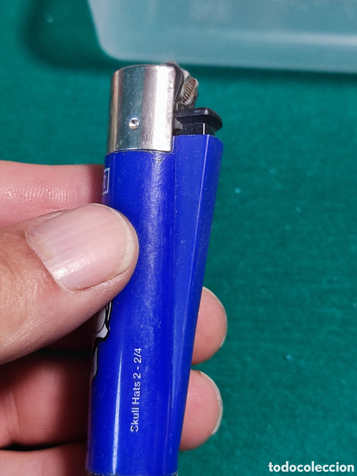 Coleccionismo: Mechero Clipper calavera - Foto 2