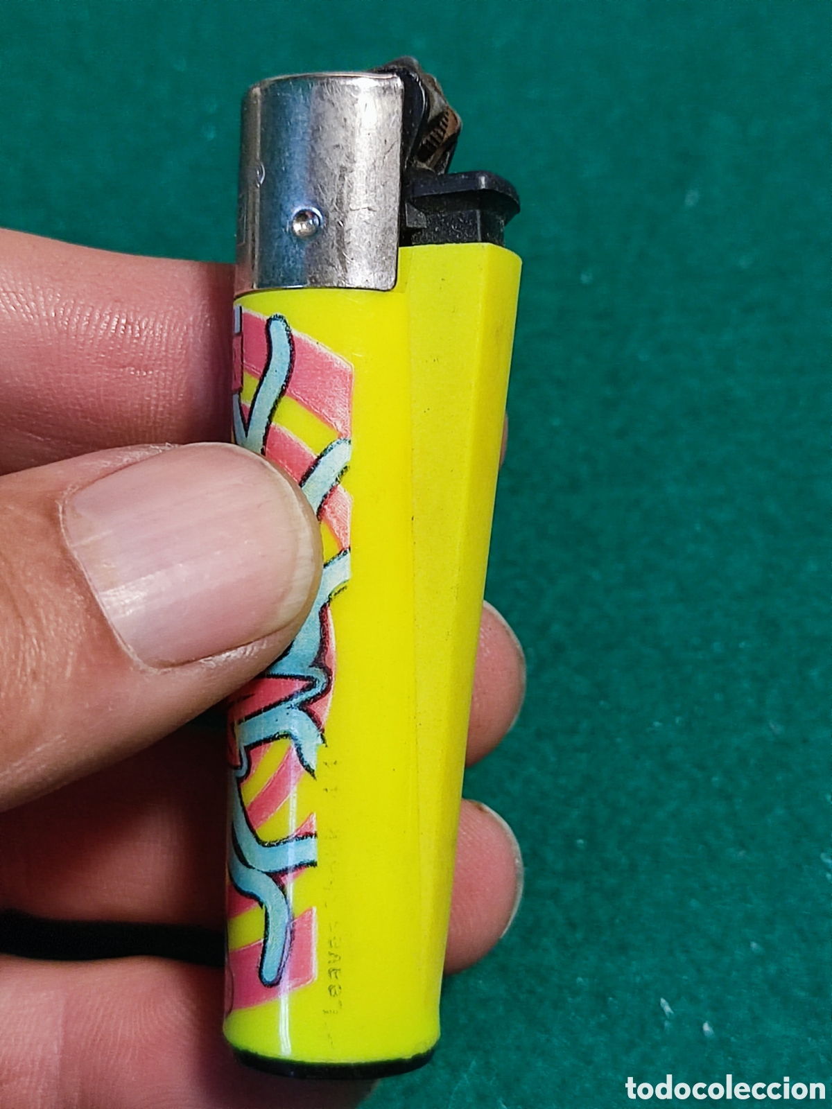 Coleccionismo: Mechero Clipper marihuana - Foto 2
