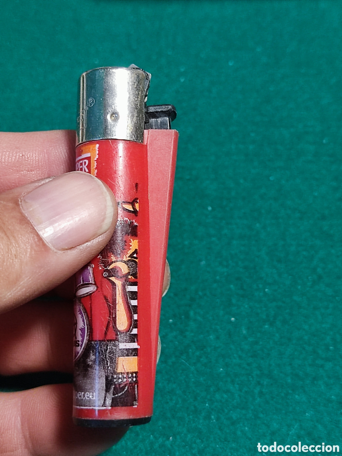 Coleccionismo: Mechero Clipper rock - Foto 2