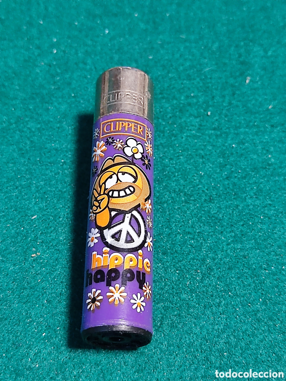 Coleccionismo: Mechero Clipper hippie - Foto 1
