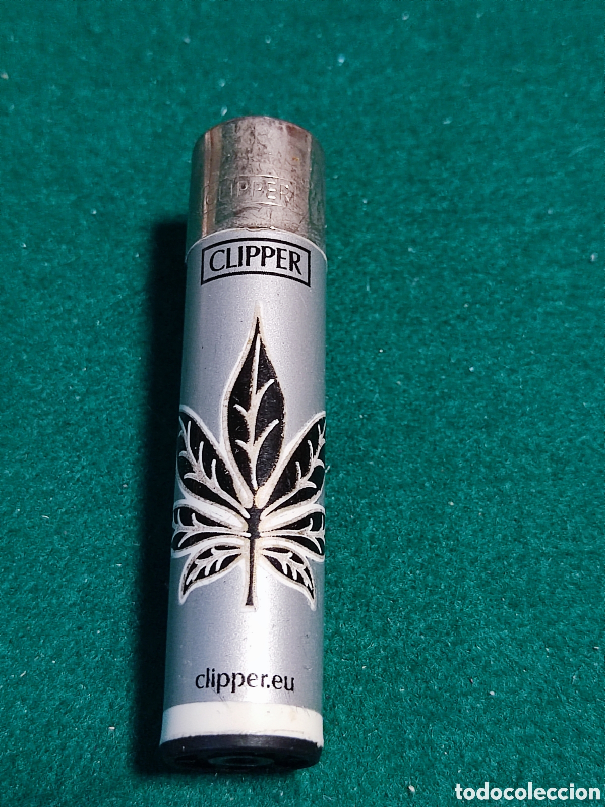 Coleccionismo: Mechero Clipper marihuana - Foto 1