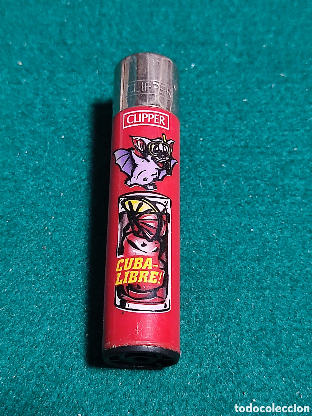 Coleccionismo: Mechero Clipper cuba libre - Foto 1