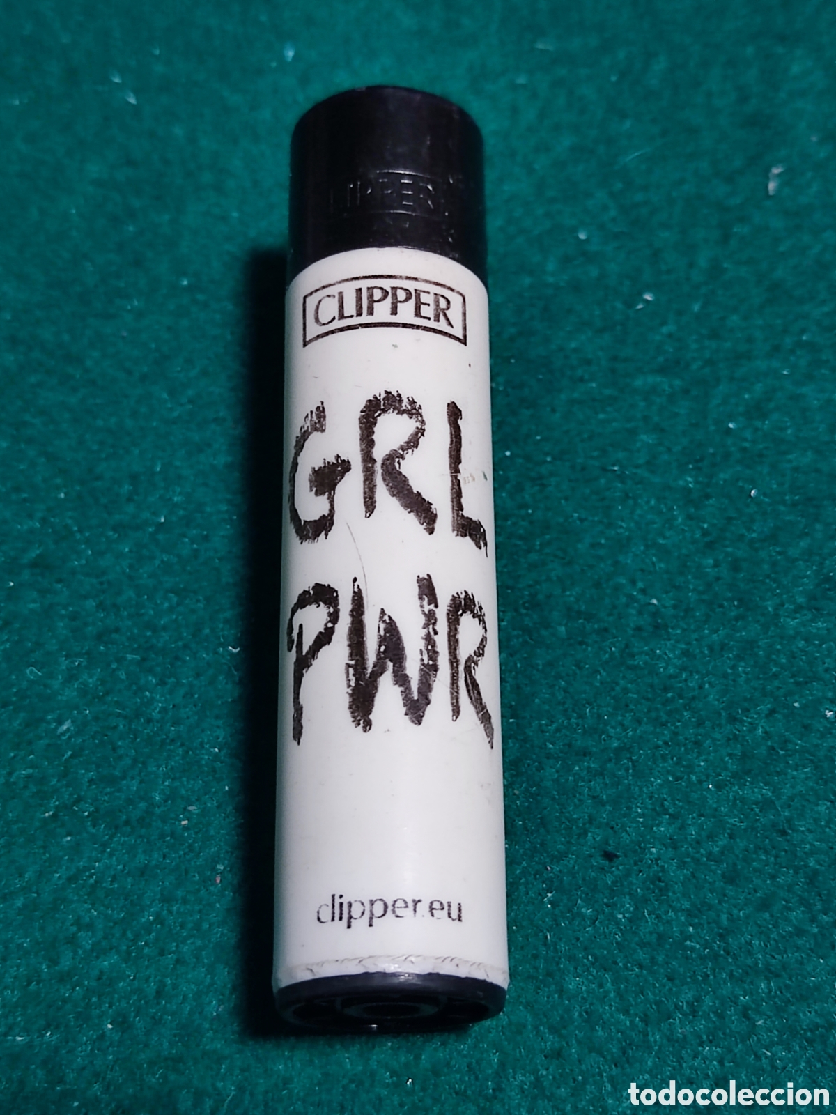 Coleccionismo: Mechero Clipper GRL PWR - Foto 1