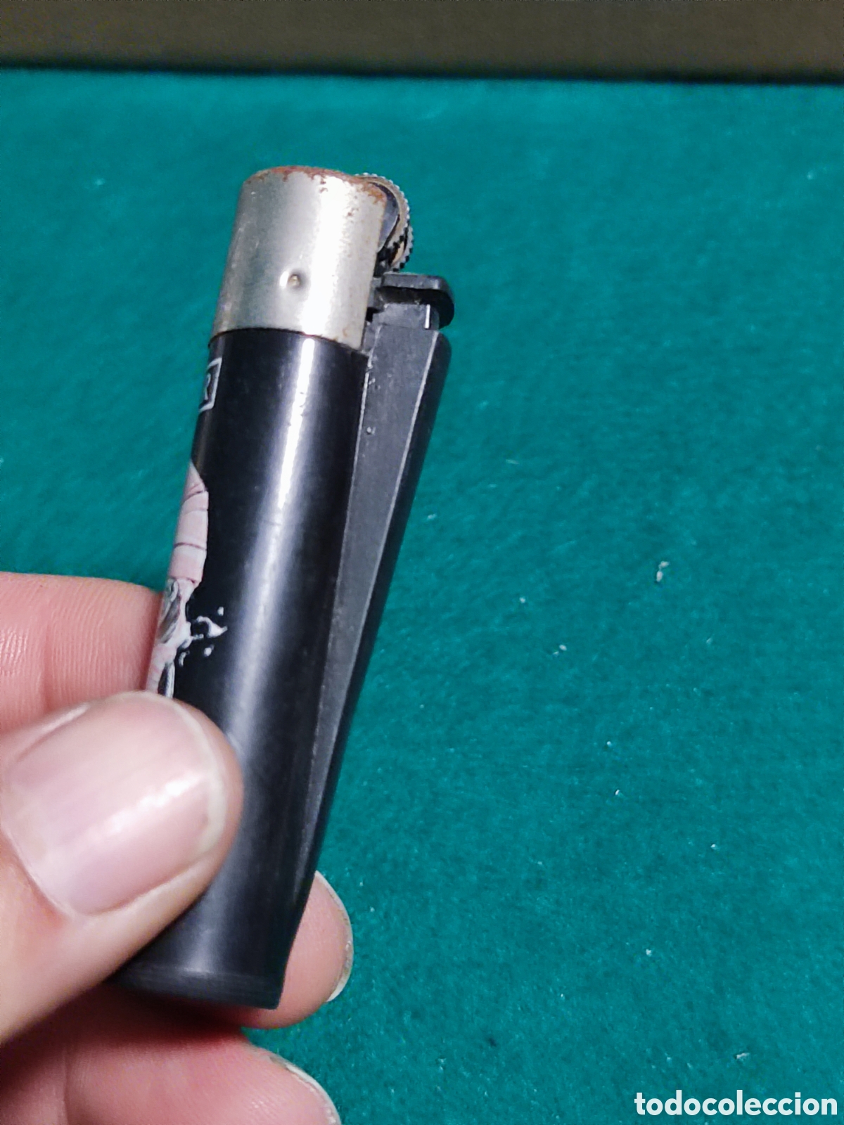 Coleccionismo: Mechero Clipper calavera pirata - Foto 4