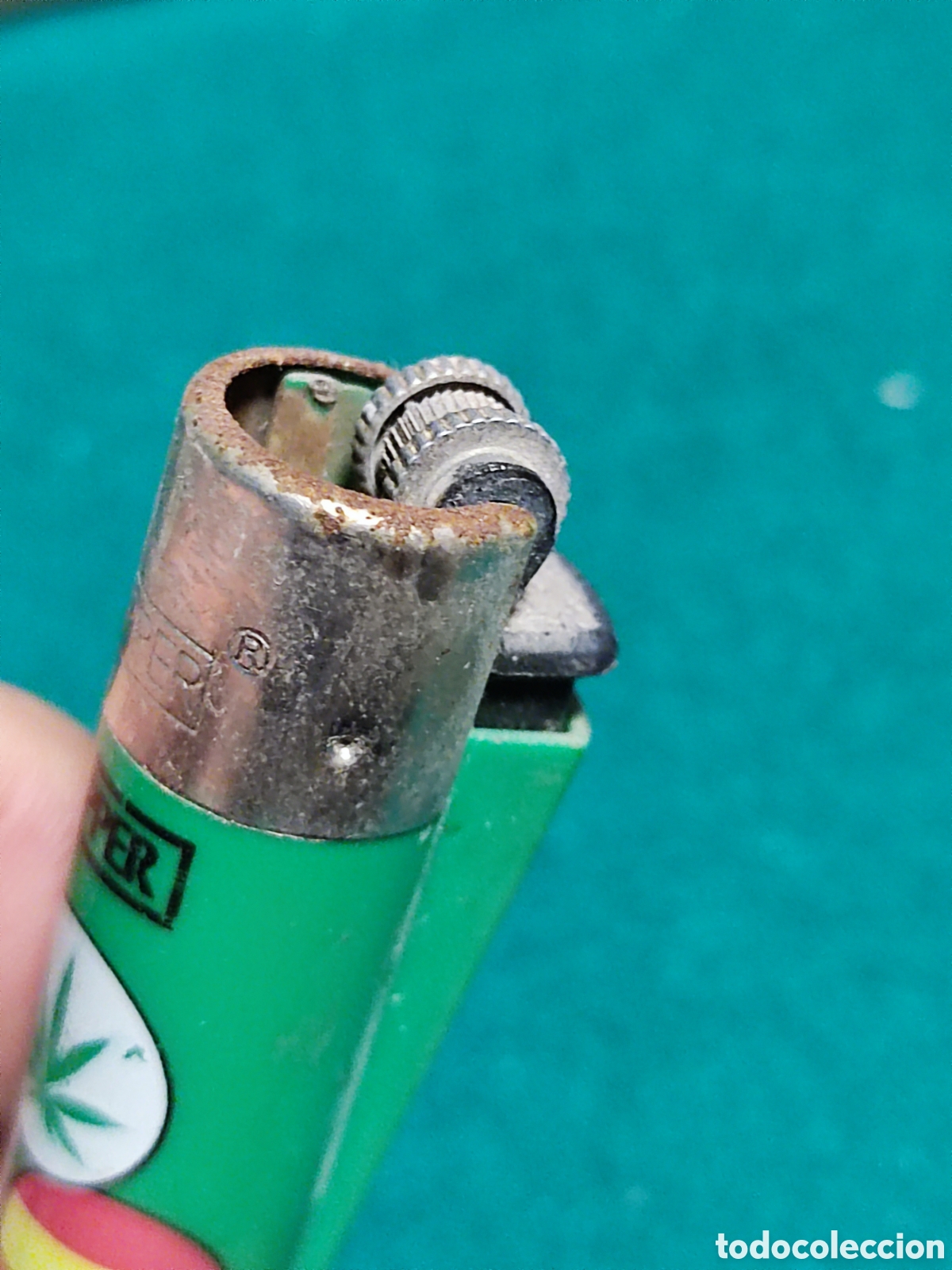 Coleccionismo: Mechero Clipper hippie - Foto 2