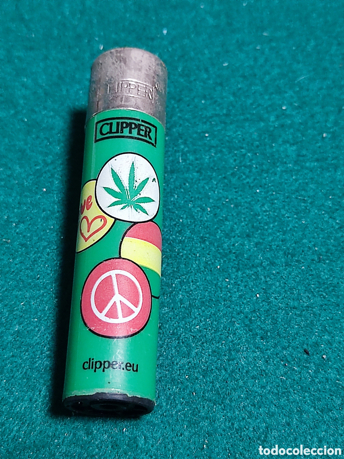 Coleccionismo: Mechero Clipper hippie - Foto 1