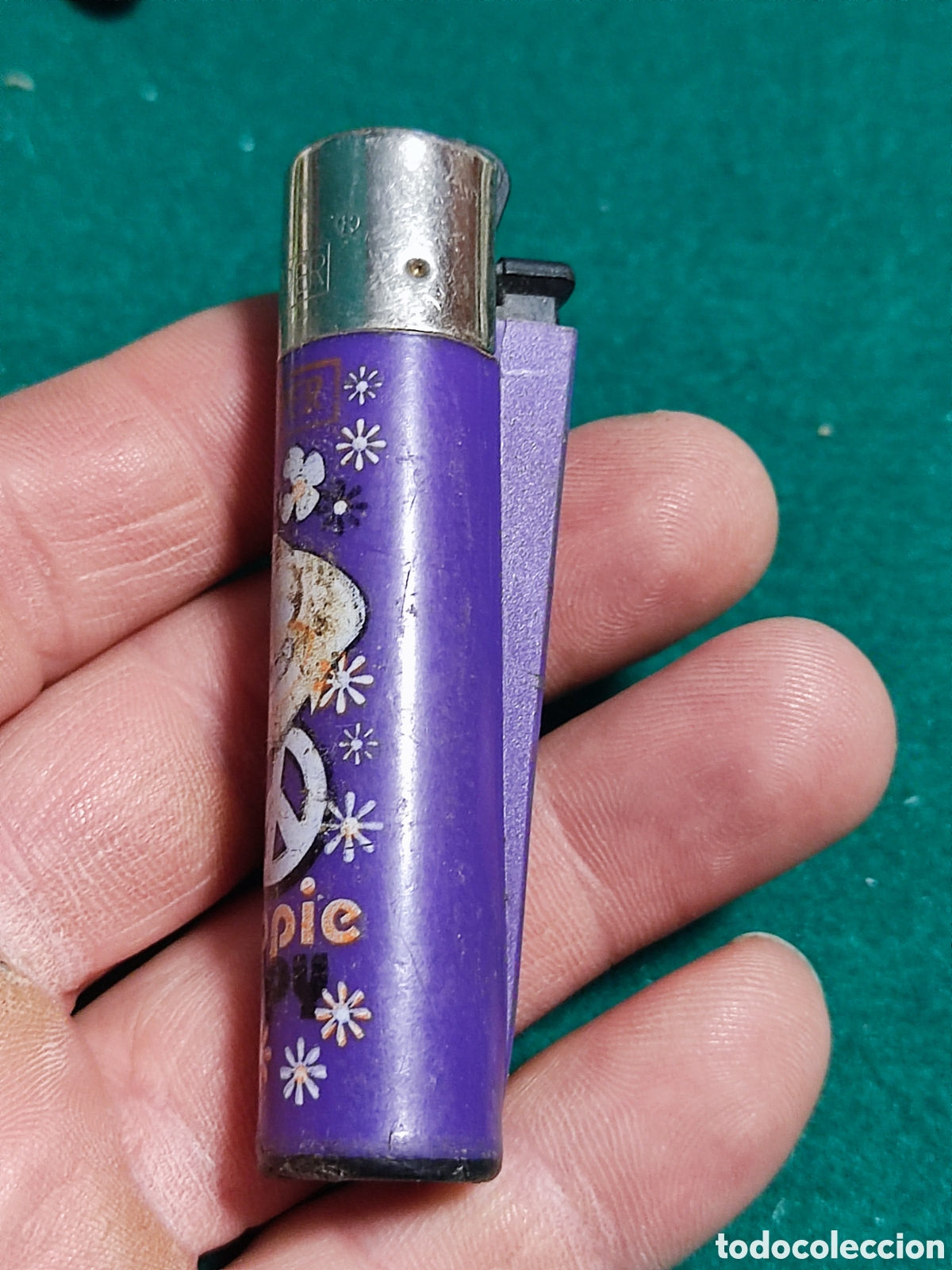 Coleccionismo: Mechero Clipper hippie - Foto 2