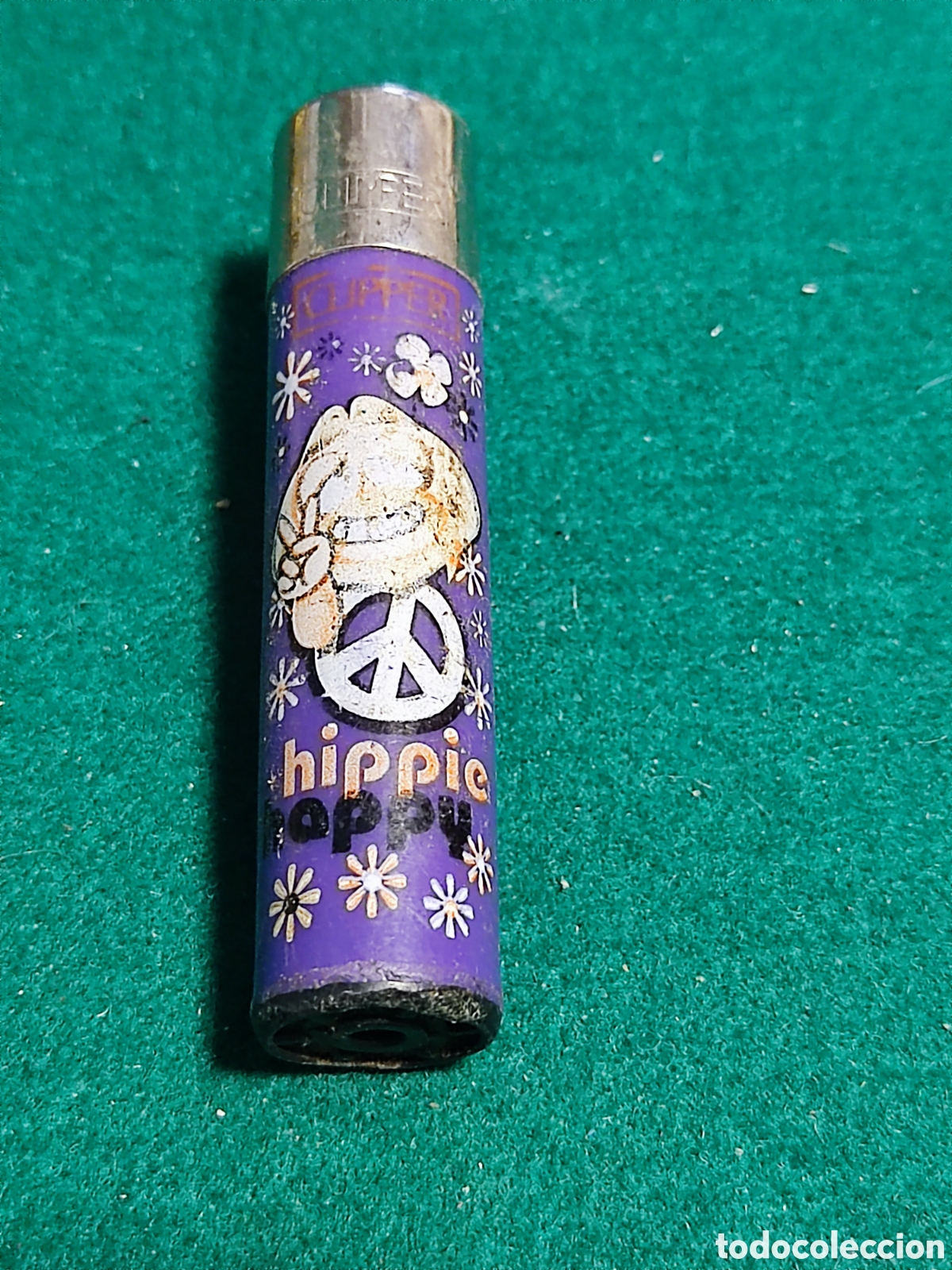 Coleccionismo: Mechero Clipper hippie - Foto 1