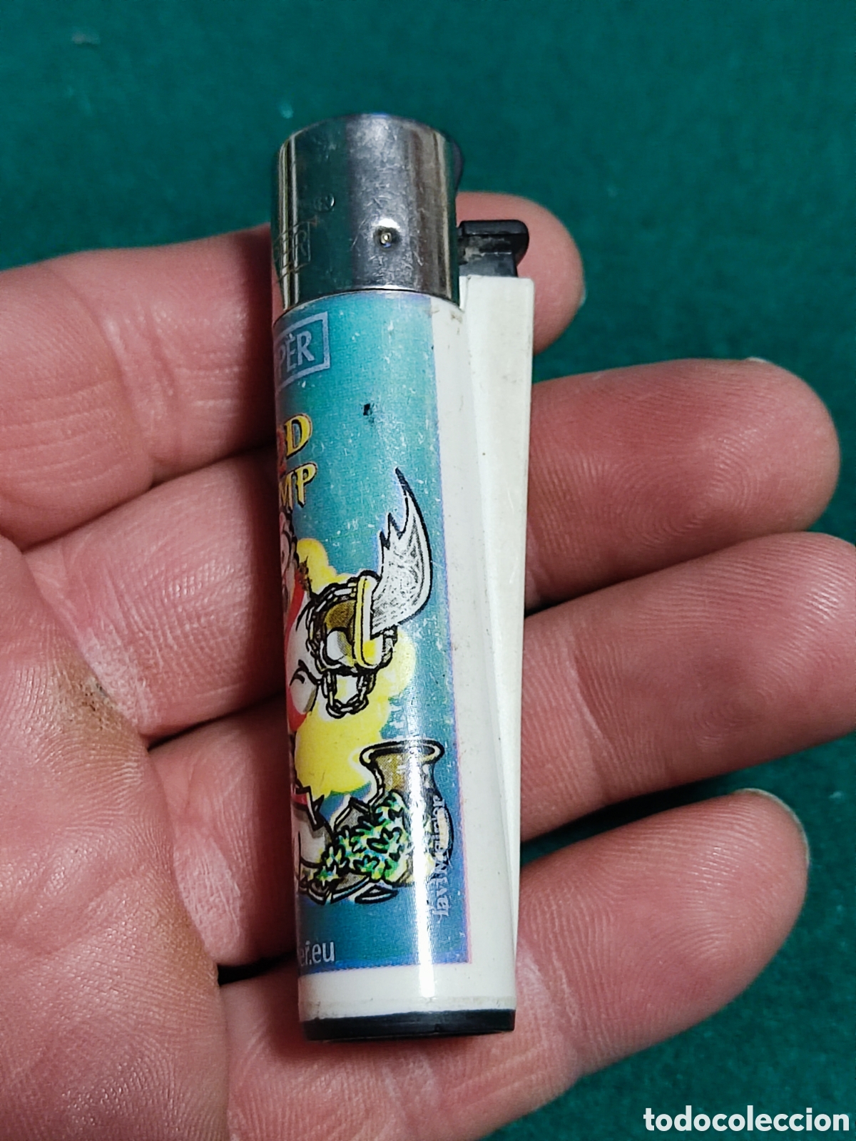 Coleccionismo: Mechero Clipper god hemp de - Foto 2